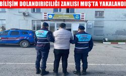 Dolandırıcılık suçundan 5 yıl hapis cezasıyla aranan kişi Muş’ta yakalandı