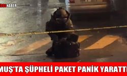 Muş’ta şüpheli valiz alarmı!