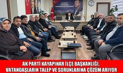 AK Parti'den talep ve çözüm masası