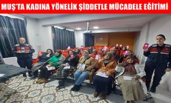Malazgirt ADEM'de kadınlara şiddetle mücadele eğitimi verildi