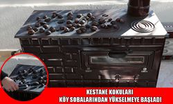 Muş köylerinde soba kestaneleri geleneği başladı