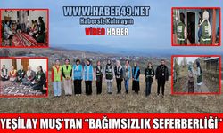 Yeşilay Muş Şubesi kırsalda umut oluyor