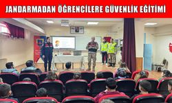 Muş’ta jandarma ekiplerinden öğrencilere güvenlik eğitimi