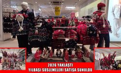 Muş'ta yılbaşı süslemeleri ve kostüm satışları başladı