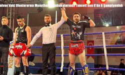 Tatvan’daki Uluslararası Muaythai Müsabakalarında Tunceli’den 6’da 6 Şampiyonluk
