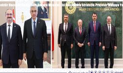 Rektör Hacımüftüoğlu’nun Ankara Mesaisi: İki Bakanlıkta Stratejik Projeler Masaya Yatırıldı