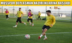 Muşspor, Mardin maçına hazırlanıyor