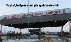 11 ayda 1,1 milyonu aşkın yolcuya hizmet verildi