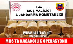 Malazgirt’te 90 kilo kaçak tütün ele geçirildi