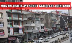 Muş’ta konut satışları yükselişte