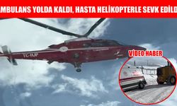 Muș’ta yoğun kar ve tipi ambulansa geçit vermedi: Yenidoğan bebek helikopterle kurtarıldı