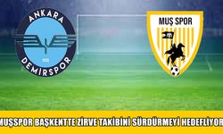 Muşspor Başkent’te ‘6’da 6’ peşinde: Hedef şampiyonluk yürüyüşü!