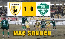 Muşspor kalesini gole kapattı, seriyi 39 maça çıkardı