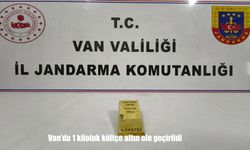 Van'da 1 kiloluk kültçe altın ele geçirildi
