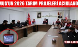 Muş İl Tarım ve Orman Müdürü Gönç, 2026 projelerini açıkladı