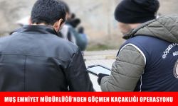 Malazgirt’te göçmen kaçakçılığı operasyonu: 14 kişi yakalandı