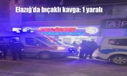 Elazığ’da bıçaklı kavga: 1 yaralı