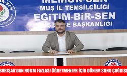 Barışan: "Norm fazlası öğretmenlerimiz dönem sonuna kadar eski kurumlarında kalmalıdır"