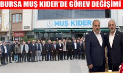 Bursa Muş Kıder’de bayrak değişimi