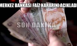 Son dakika: Merkez Bankası faiz indirimine gitti