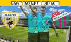 Muşspor-Isparta 32 maçının hakemleri açıklandı