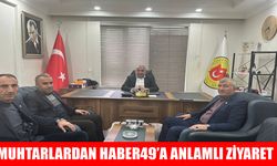 Muhtarlardan Haber49’a anlamlı ziyaret: “Basın, bizim sesimizdir”