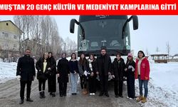 Muşlu gençler, Kültür ve Medeniyet Kampı'yla tarihe yolculuk yaptı