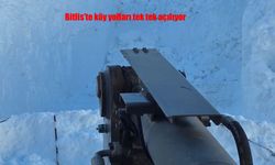 Bitlis’te köy yolları tek tek açılıyor