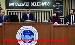 Battalgazi Belediye Meclisi 2026 yılı ilk toplantısını gerçekleştirdi