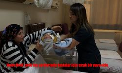 ‘Anne Oteli’ zorlu kış şartlarında hastalar için sıcak bir yuva oldu