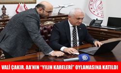 Muş Valisi Avni Çakır, AA'nın "Yılın Kareleri" oylamasına katıldı