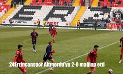 24Erzincanspor Altınordu’yu 2-0 mağlup etti