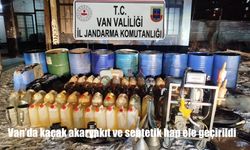Van’da kaçak akaryakıt ve sentetik hap ele geçirildi