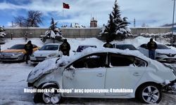 Bingöl merkezli "change" araç operasyonu: 4 tutuklama