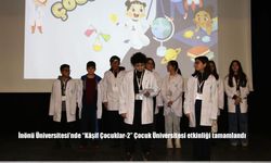 İnönü Üniversitesi'nde "Kâşif Çocuklar-2" Çocuk Üniversitesi etkinliği tamamlandı