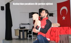 Kızılay'dan çocuklara ilk yardım eğitimi