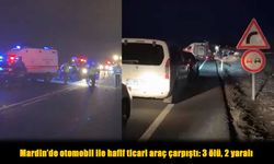 Mardin'de feci kaza: 3 ölü, 2 yaralı