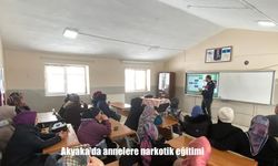 Akyaka’da annelere narkotik eğitimi