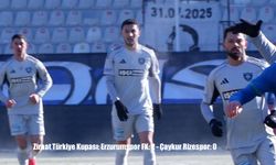 Ziraat Türkiye Kupası: Erzurumspor FK: 2 - Çaykur Rizespor: 0