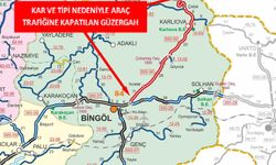 Bingöl-Erzurum Karayolu Yoğun Kar Nedeniyle Trafiğe Kapatıldı