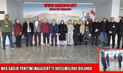 Muş İl Sağlık Müdürü Dr. Ömür’den Malazgirt Devlet Hastanesi’ne ziyaret