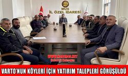 Muş İl Özel İdaresi'nde köy muhtarlarıyla “Birlikte Planlıyoruz!” toplantısı yapıldı