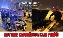 Muş’ta iki otomobil çarpıştı: 1 yaralı