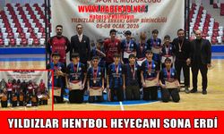 Muş'ta üç gün süren yıldızlar hentbol heyecanı sona erdi