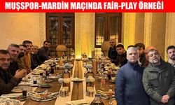 Muşspor-Mardin maçında fair-play dersi