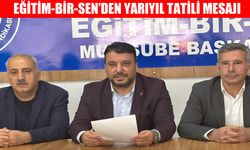 Eğitim-Bir-Sen Muş İl Başkanı Barışan'dan eğitimde kalıcı ve adil çözüm çağrısı