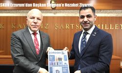 ASKON Erzurum’dan Başkan Sekmen’e Nezaket Ziyareti