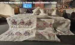 Elazığ Kent Müzesi’ndeki El İşi Ürünler Geçmişi Günümüze Taşıyor