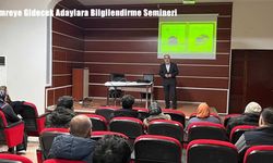 Umreye Gidecek Adaylara Bilgilendirme Semineri