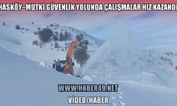 Hasköy-Mutki Güvenlik yolunda ulaşım seferberliği